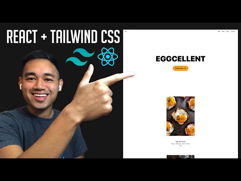 Make a React Website with Tailwind CSS Tutorial