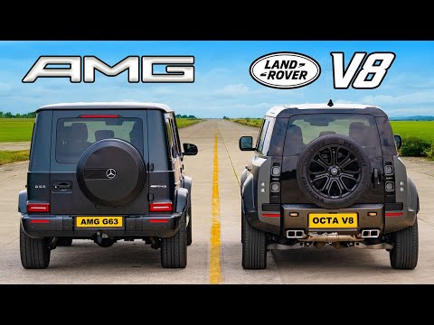 Mercedes-AMG G 63 CRUSHES Land Rover Defender OCTA in Brutal Showdown!