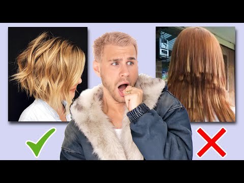 The Terrifying Results of DIY Thinning Scissor Haircuts