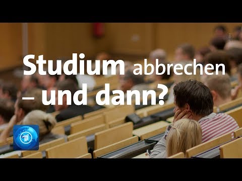 Plan B nach der Uni? Fast jeder Dritte bricht sein Studium ab.