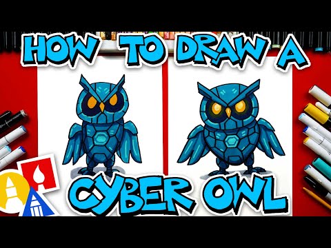 How To Draw A Cyber Owl