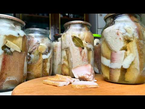 How to make lard in SOUTHERN UKRAINE: they slaughtered a boar. Why I won't take "durks" anymore