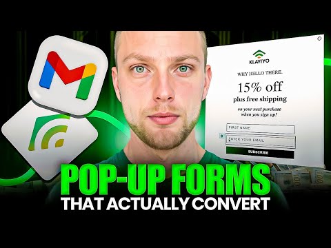 Klaviyo Pop Up Form Tutorial To Grow Your Email List Fast!