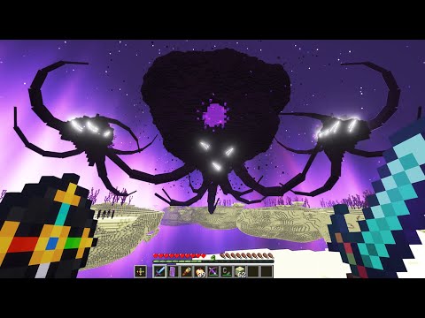 Can I SURVIVE the WITHER STORM in Ender World?