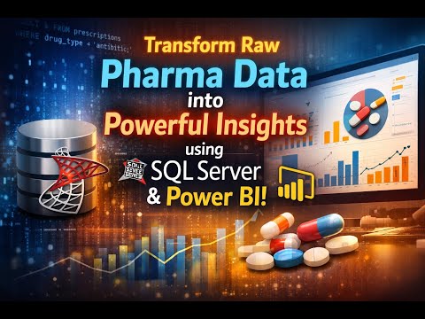 From Raw Pharma Data to Star Schema: SQL Server + Power BI Explained!