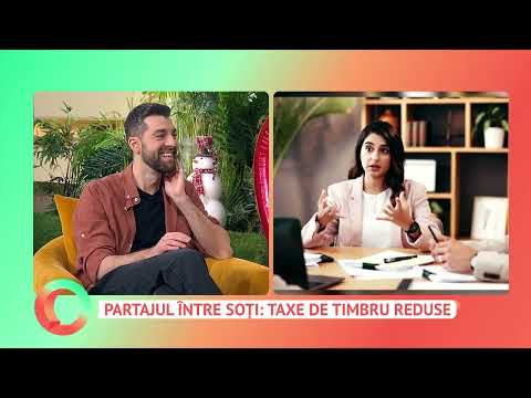 Partajul între soți: taxe de timbru reduse