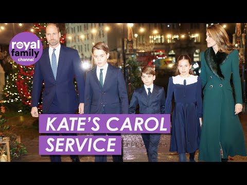 Princess Kate Attends Joyful Christmas Carol Service with Family