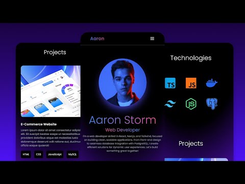 Build A React Portfolio Website With Framer Motion & Tailwind