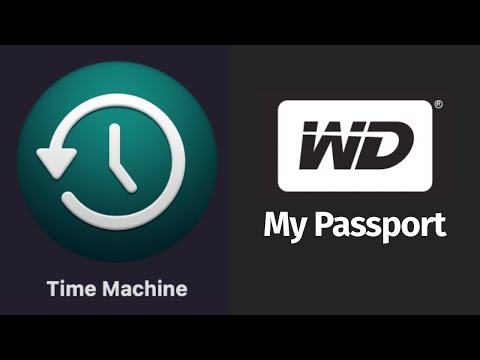 WD My Passport External Hard Drive - How to Use with Time Machine on Mac 2022