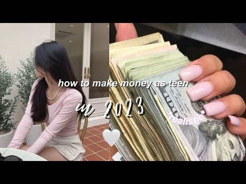 How to make money as teen in 2023!🤍 *realistic*