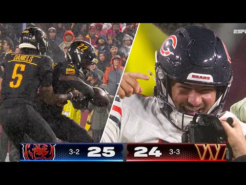 CRUCIAL TURNOVER LEADS TO WALK-OFF FG: Chicago Bears vs Washington Commanders Week 6