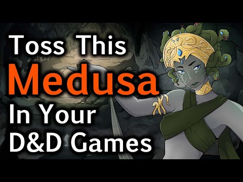 Let's Build an Encounter: Medusa | D&D Quests | D&D Encounter Ideas | TTRPG