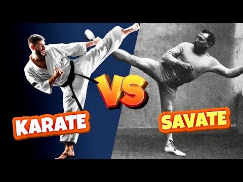 Savate Chasse VS Karate Side Kick