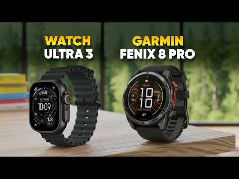 Apple Watch Ultra 3 vs Garmin Fenix 8 Pro — Don’t Buy Until You See THIS!