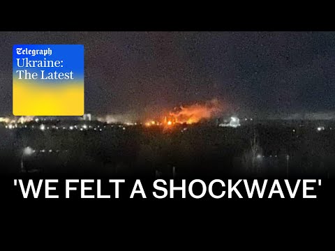 Ukraine ‘torches’ key Russian oil facilities & the motorway to save NATO from invasion