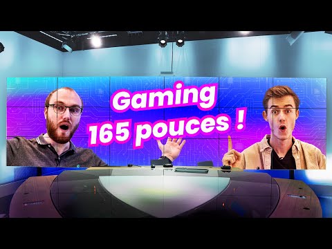165 POUCES !? Comment choisir la BONNE TAILLE d'écran d'un SETUP GAMING ? - ON N'EST PAS DES IENCLI