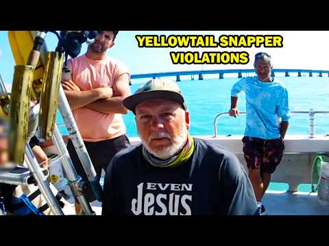 Fishing Charter Caught With Undersized Yellowtail Snapper