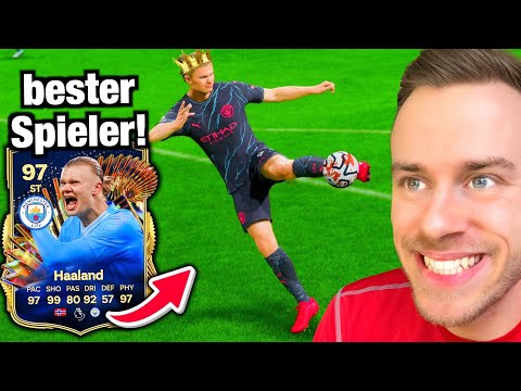 97er Erling Haaland: der BESTE SPIELER in FC 24?! 🤩🚀 (TOTS Karte)