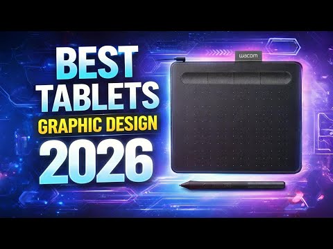 Top 5 Best Tablets For Graphic Design In 2026 | Tablet For Digital Art In 2026 | Stylus Tablet 2026