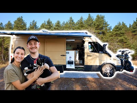 When Tech Nerds build a VAN MANSION | Van Tour