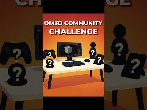 Join the 3D Artist’s Desk Challenge! #3dart #gameart #3dmodeling