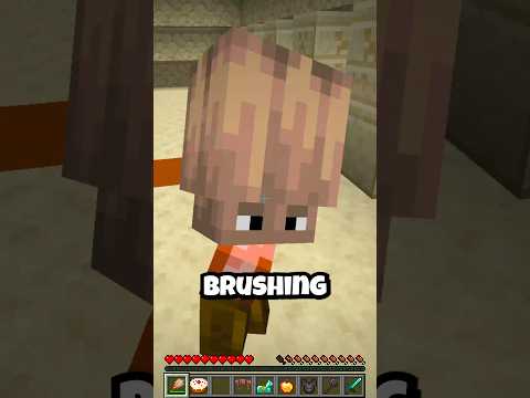 LIVING Brush in Minecraft #shorts #minecraft
