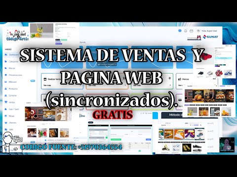 Sistema de Ventas + Página Web Sincronizados GRATIS 🛒💻 | Pedidos Online + Mercado Pago & Yape🚀