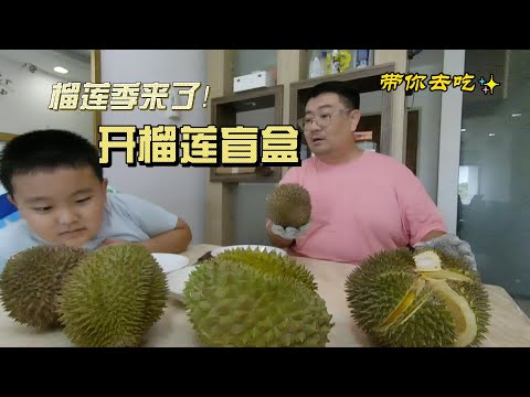马来西亚 生活37：榴莲季来了！这样便宜的榴莲，快来跟我一起来开榴莲盲盒！