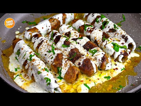 Dawat Special Malai Sekh Kabab Recipe,Chicken Sekh kabab Recipe,Chicken Recipe by Samina Food Story
