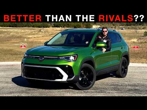2025 Volkswagen Taos -- Is THIS Like an Audi Q3 for WAY Less Money?? (Starting Under $25k)