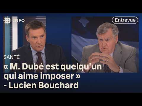 Lucien Bouchard, negotiator for doctors in Quebec, denounces Christian Dubé's intransigence