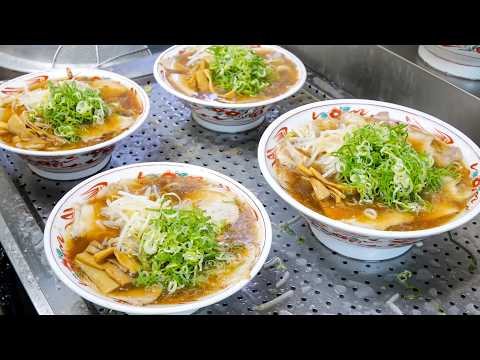 A Day in The Life of a Japanese Ramen Shop Owner who Pushes the Limits of Working Alone.