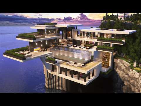 Minecraft: How to Build the Ultimate Modern House - Step by Step Tutorial