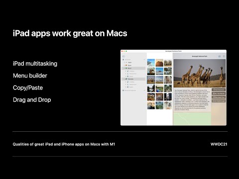 WWDC21: Qualities of a great Mac Catalyst app | Apple