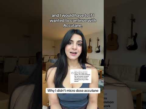 Why I didn’t microdose Accutane #skincare #acne #accutane #dermatology #spiro