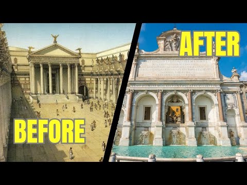 The Pope demolished this Ancient Roman Temple to build a Water Fountain