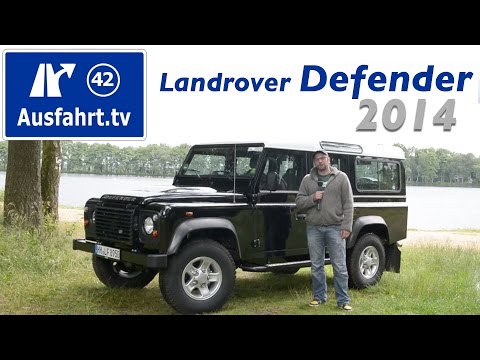 2014 Landrover Defender 110 Station Wagon - Fahrbericht der Probefahrt Test Review (German)