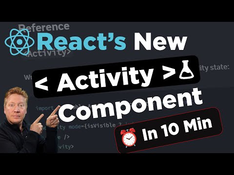 React's New Activity Component: Huge Performance Win!