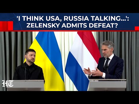'I Think USA, Russia Talking…':Zelensky Admits Defeat, Embarrasses Europe Ally Standing Next To Him?