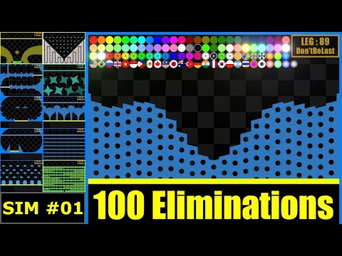100-Elimination Marble Race #3 [Sim #1]