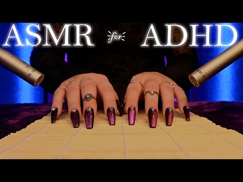 ASMR All of my ADHD Previews ⚡(For Tingle Immune) 💜Short Triggers for Short Attention Spans