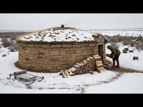 How One Hunter’s “Round” Stone Cabin Kept 55° More Warmth While Other Cabins Froze