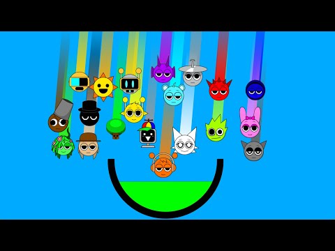 20 SPRUNKI Marbles. 19 Intense Phases. 1 Epic Winner! 🏁🔥 | Ultimate Marble Race Challenge! #Sprunki