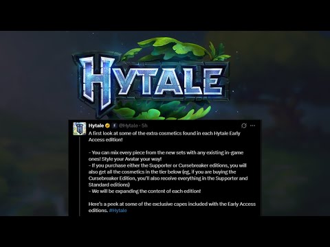 Hytale Early Access Cosmetics Revealed!
