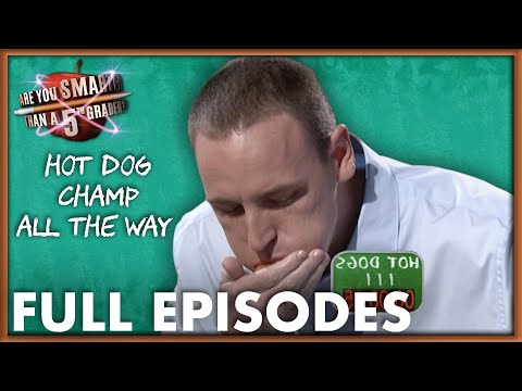 Taking A Bite Out Of The Prize | Are You Smarter Than A 5th Grader? | Full Episodes | S03E15,19