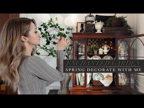An Enchanted Spring Decorate with Me | Styling Thrifted Decor