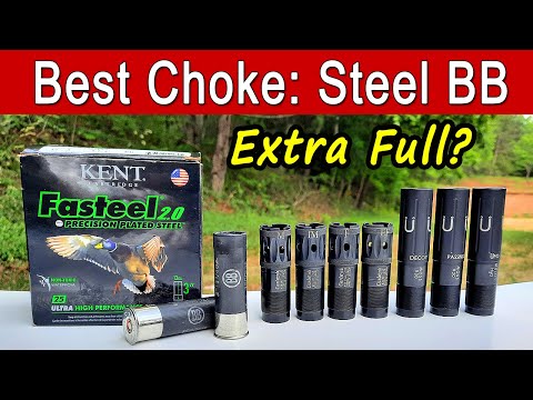 Best Choke For Steel BB Shot | Kent Fasteel Constriction Test