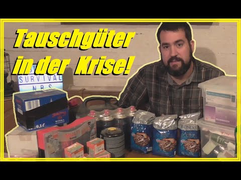 Diese Tauschgüter solltest du haben! ► Top 9 Liste für Prepper!