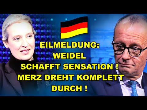 WEIDEL WORKS MIRACLES! Merz GOES CRAZY!