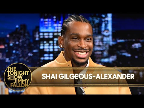 Shai Gilgeous-Alexander Styles Jimmy in an NBA Tunnel Fit, Talks First Converse Shoe and NBA 2K26